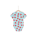 Watermelons baby Romper - Light Blue