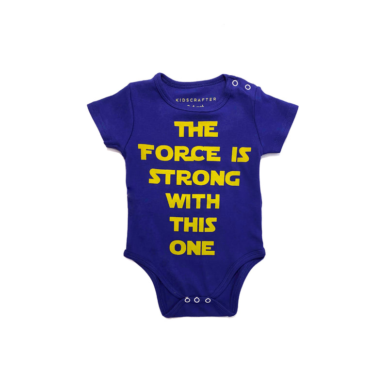 The Force Is Strong With This One - Blue
